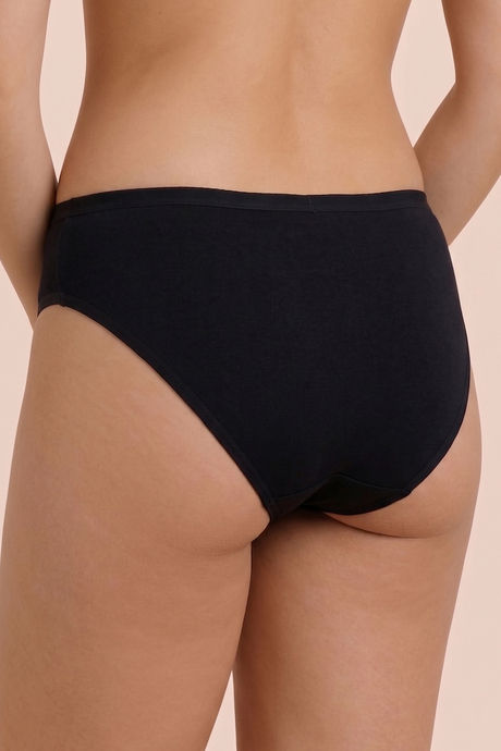Zivame Anti-Microbial Low Rise Full Coverage Hipster Panty (Pack of 3) - Multicolor — image 7